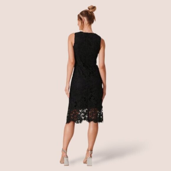 Lace Mid Length Sheath Dress By H&M - Picture 2 of 13